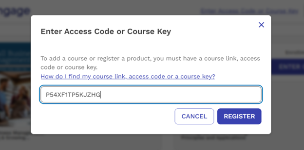 Register Code