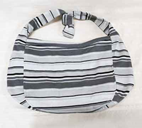 MV Pro Heave Slouch Bag - Greyscale Stripe