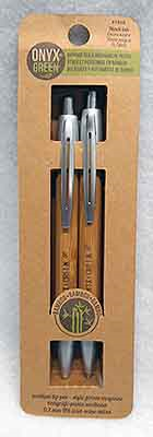 Onyx Green - Bamboo 2 Pack Pen/Mechanical Pencil Set (SKU 1049182954)