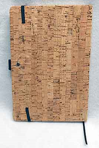 Ony Green - 6" x 9" Cork Notebook