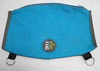 Onyx Green - Jute Binder Pencil Pouch