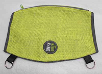 Onyx Green - Jute Binder Pencil Pouch