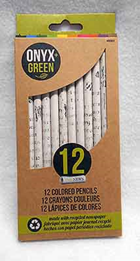 Onyx Green - Colored Pencil Set - Package of 12