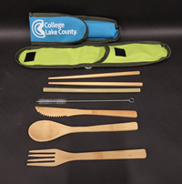 CLC Bamboo Silverware Set