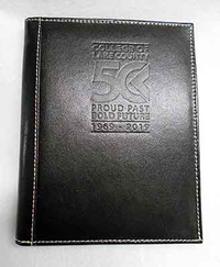 50th Anniversary Leather Picture Frame