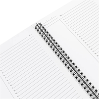 TRU RED Medium Soft Cover Project Planner Notebook, Black
