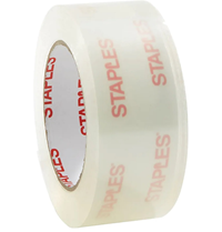 Staples® Moving & Storage Packing Tape, 1.88" x 54.6 Yds, Clear