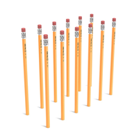 TRU RED Wooden Pencil, 2.2mm, #2 Medium Lead, Dozen