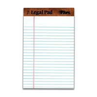 TOPS Legal Junior Notepads, 5