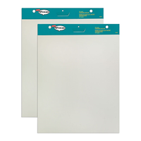 Staples Stickies Easel Pads, 25" x 30", White, 30 Sheets/Pad, 2 Pads/Carton