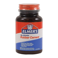 Elmer's No-Wrinkle Rubber Cement, 4 oz