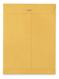 Kraft Clasp Envelopes 9x12 10ct<br>CLC STAFF ONLY