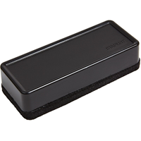 Staples Durable Dry Erase Eraser, Black