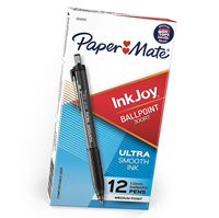 Paper Mate InkJoy 300 RT Retractable Ballpoint Pens, Medium Point, Black Ink