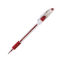 Pentel R.S.V.P. Ballpoint Pens, Medium Point, Red Ink