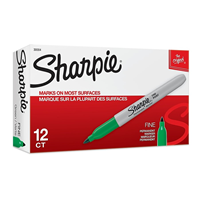 Sharpie Permanent Marker, Fine Tip, Green