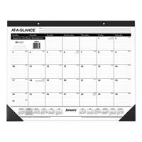 AT-A-GLANCE® Ruled Desk Pad, 22 x 17, 2022