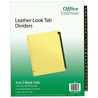 Office Essentials Paper Monthly Dividers 12 Tab