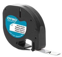 Dymo Letratag Label Tape-White Single Roll