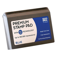2000 Plus No.1 Stamp Pad, Blue Ink