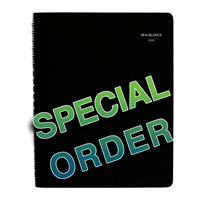 2022 AT-A-GLANCE 8" x 11"Four Person Daily Appointment Book, DayMinder, Black