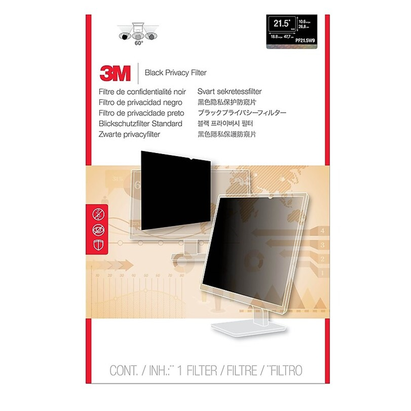 3M Privacy Filter for 21.5" Widescreen Monitor (SKU 1057723371)