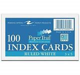 Roaring Springs 3x5 Ruled Index Cards 100ct (SKU 1007072745)