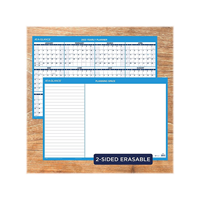 AT-A-GLANCE® Horizontal Erasable Wall Planner, 36 x 24, Blue/White, 2022
