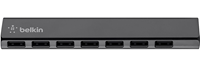 Belkin Ultra-Slim Desktop 7-Port USB Hub, Black
