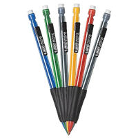 BIC Xtra-Comfort Grip Mechanical Pencils, No. 2 Hard Lead, 12/Pack