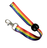 CLC Pride Wrist Lanyard