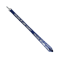 CLC Silver Foil Lanyard