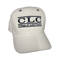 CLC White Twill Snapback Cap