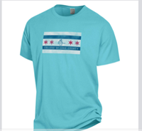 CLC Comfort Wash Chicago Flag T-Shirt