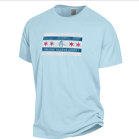 CLC Comfort Wash Chicago Flag T-Shirt