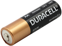 Duracell Coppertop AA Alkaline Batteries, 8/12/36/Pack