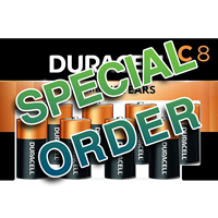 Duracell Coppertop C Alkaline Batteries, 8/Pack