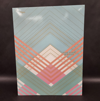 Five Star Pastel Geometric Pattern 2 Pocket Folder