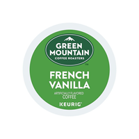 Green Mountain French Vanilla Coffee, Keurig® K-Cup® Pods, Light Roast, 96/Carton