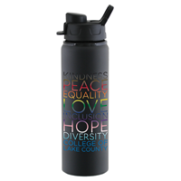 Kindness Peace Equality Journey Sport Bottle