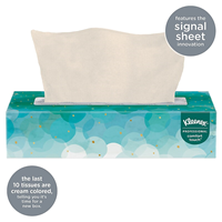 Kleenex Standard Facial Tissue, 2-Ply, White, 100 Sheet