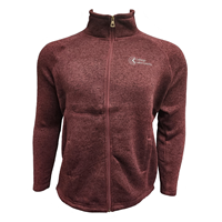 Ladies CLC 2-Tone Full Zip Sweater