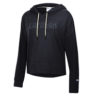 LADIES CLC CHAMPION SUEDED TOUCH HOODIE