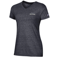 LADIES CLC CHAMPION TRI-BLEND V-NECK TEE
