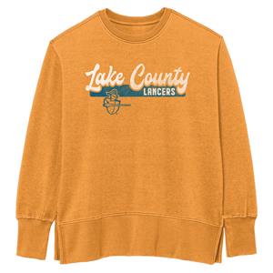 Ladies CLC Weathered Fleece Crewneck