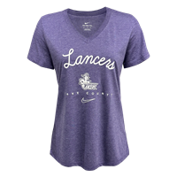Ladies Nike Tri-Blend V-Neck T-Shirt