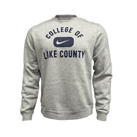 Dark Heather Nike Lancers Crewneck Sweatshirt