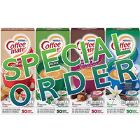 Nestle Coffee mate Single Serve Variety Pack Liquid Creamer, 0.38 oz., 150/Carton