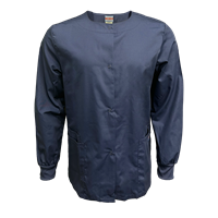 Nurse Uniform/Spi/Jewel Neck Warm Up Jacket
