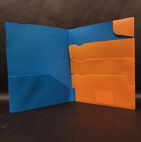 Oxford Divide-It-Up Twisted Twin 4-Pocket Folder